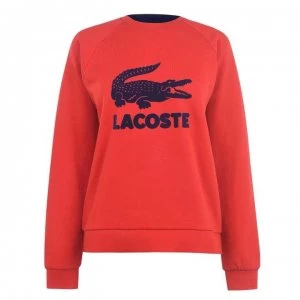 Image of Lacoste Big Croc Sweatshirt - Corrida/Blue