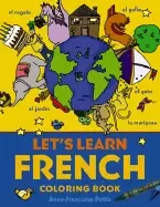 Image of lets learn french coloring book