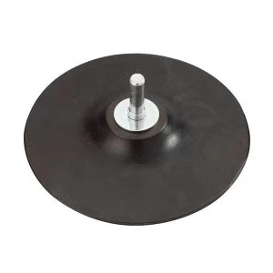 Image of KWB Backing Pad Rubber 125 x 8mm Arbor
