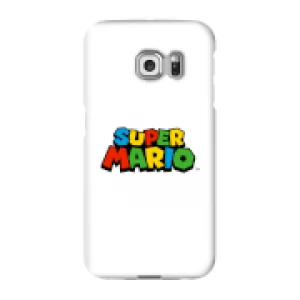 image of Nintendo Super Mario Colour Logo Phone Case - Samsung S6 Edge Plus - Snap Case - Gloss