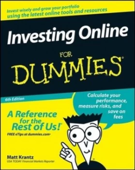 Image of Investing Online for Dummies by Matt Krantz Paperback
