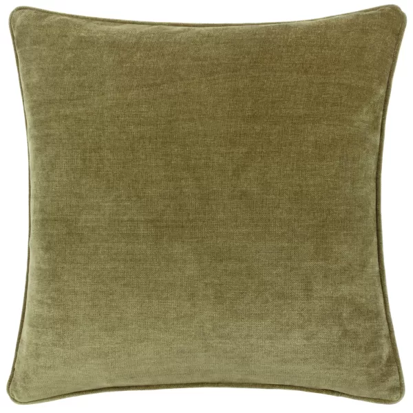 image of Heavy Chenille Cushion Heavy Chenille Olive