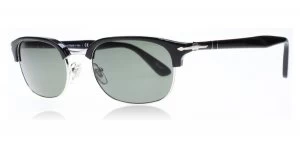 image of Persol PO8139S Sunglasses Black / Gunmetal 95/58 Polarized 52mm