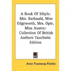 Image of A Book of Sibyls by Anne Thackeray Ritchie Paperback