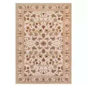 Image of Oriental Weavers Royal Classic Rug Ivory Gold Floral 636W 120X180cm