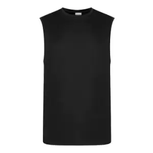 Image of AWDis Just Cool Mens Smooth Sports Vest (XL) (Jet Black)