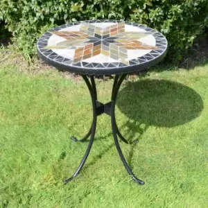 Image of Montilla Bistro Table Grey/Yellow