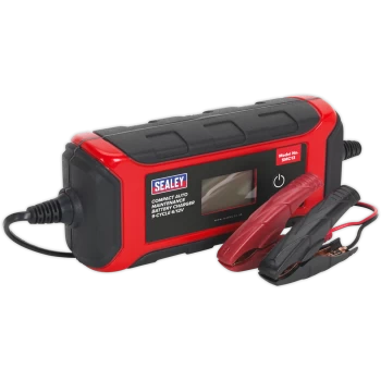 image of Sealey SMC13 Battery Charger Compact Auto Maintenance