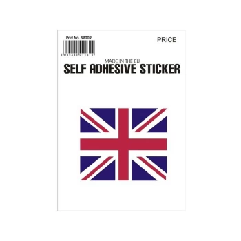 CASTLE PROMOTIONS Outdoor Vinyl Sticker - Small - Union Jack - V10