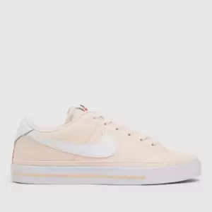 Image of Nike Pale Pink Court Legacy Trainers