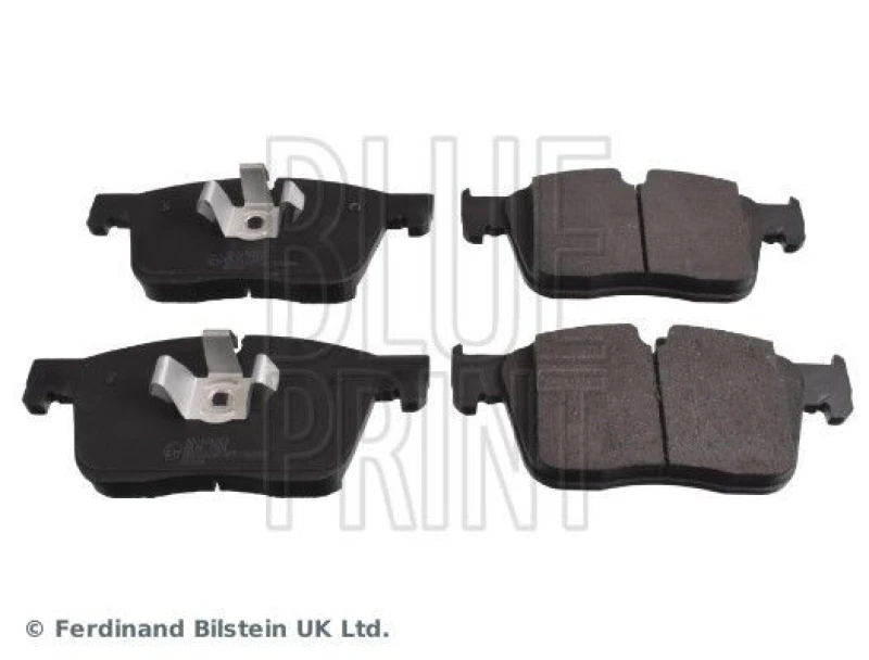 Image of Blue PRINT Brake pad set Blue PRINT ADJ134252