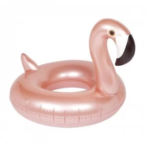 image of Sunnylife Flamingo Pool Ring - ROSEGOLDFLMNGO