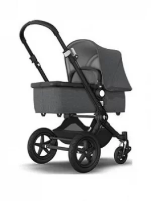 image of Bugaboo Cameleon3plus complete BLACK/GREY MELANGE-GREY MELAN, One Colour