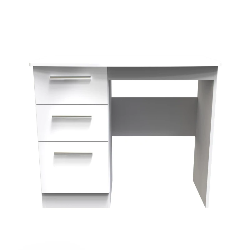 Image of Harrow Vanity In White Gloss (Ready Assembled)