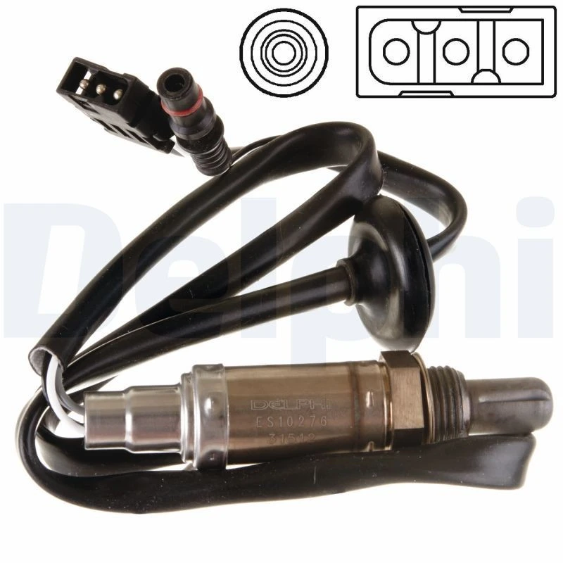 Image of DELPHI Lambda sensor DELPHI ES10276-12B1