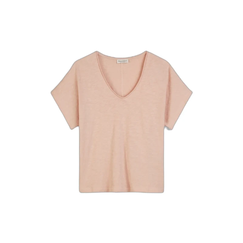 Image of Marc O'Polo Womens V-neck T-Shirt Marc O'Polo Beige Female L