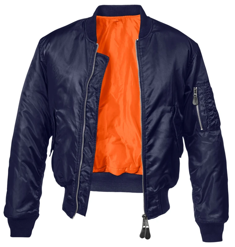 Image of Brandit MA1 Bomber Jacket navy 3XL Men