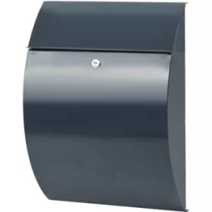 Image of Burg Waechter 38690 RIVIERA 835 ANT Letterbox Steel plate Anthracite Key
