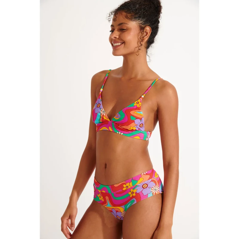 Image of banana moon Womens swimsuit top Banana Moon Miko Popsicle Rouge Female XS
