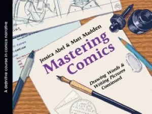 Image of mastering comics drawing words and writing pictures continued