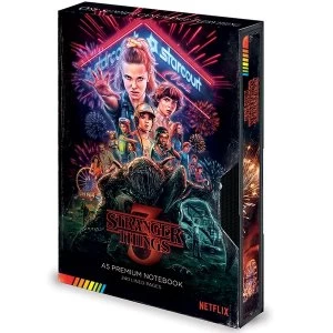 Image of Stranger Things - S3 VHS A5 Notebook