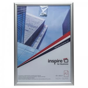 image of Inspire for Business A2 Aluminium Snap Frame