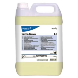 Image of Nova Diversey L6 Dishwasher Detergent 5 Litres Ref 7508307 [Pack 2]