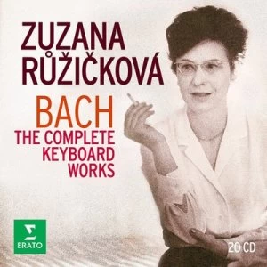 image of Zuzana Ruzickova Bach - The Complete Keyboard Works by Johann Sebastian Bach CD Album