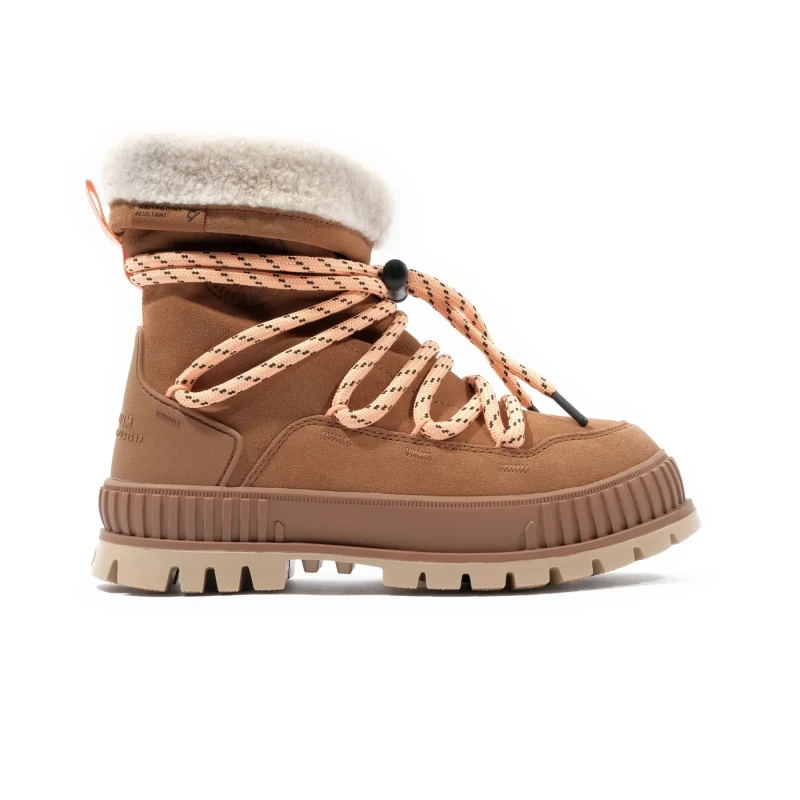 Image of Palladium Womens boots Palladium Shock Hiver Marron Female 37
