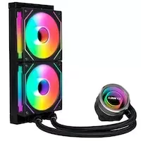 image of Lian Li Galahad II Trinity SL AIO 240mm ARGB CPU Water Cooler - Black