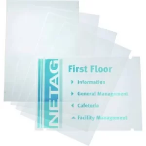 Image of Durable CRYSTAL SIGN Inserts for item no. 4826 10 sheets inserts