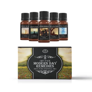 Image of Mystic Moments Modern Day Remedies Essential Oils Blend Starter Pack