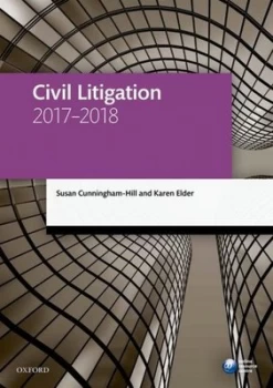 Image of Civil Litigation by Susan Cunningham-Hill Book