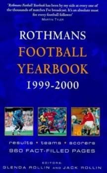 Image of Rothmans Football Yearbook 1999-2000 by Glenda Rollin and Jack Rollin Book