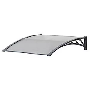 image of Outsunny Canopy B70-051V01 Polycarbonate, Polypropylene Clear, Grey