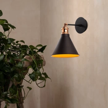Image of Berceste - N-680 Black Wall Lamp