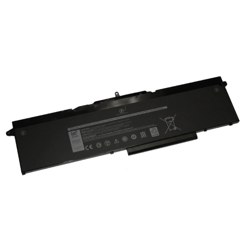 Image of BTI BTI 0D191G compatible 97Wh 6-cell battery for Dell Latitude 15 5501 5511 Precision 3541 3551 0D191G-BTI