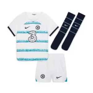 image of Nike Chelsea Away Minikit 2022 2023 Infants - White