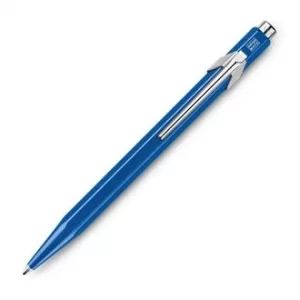 image of Caran d&apos;Ache 849 Popline Metal X Blue Ball Pen