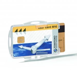 Image of Durable Dual Security Pass Holder without Clip Pack of 50 999108000