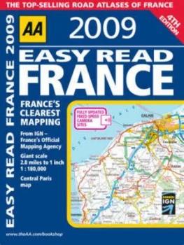 Image of Aa Easy Read France 2009 Paperback