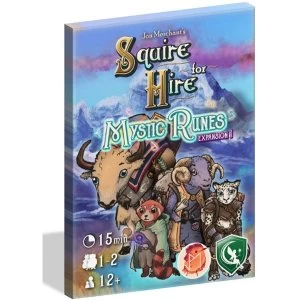 Image of Squire for Hire - Mystic Runes Standalone Expansion Board Game