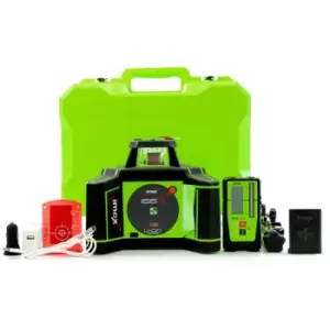 image of Imex - I66R Rotating Laser Kit Horizontal w/ Tripod & Staff