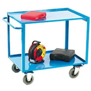 Image of GPC Shelf Trolley Blue Lifting Capacity Per Shelf: 150kg 700mm x 980mm x 1100mm