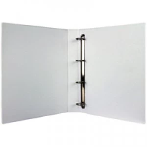 Image of Nice Price White 25mm 4D Presentation Binder Pack of 10 WX01325
