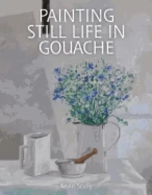 Image of painting still life in gouache