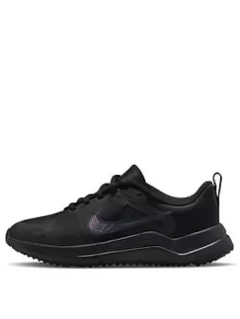 image of Nike Junior Downshifter 12 - Black/Grey, Size 4