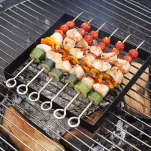 Ivyline Outdoor Colorado Stainless Steel Skewer Set