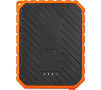 image of XTORM XR101 Portable Power Bank with Torch - Black & Orange, Black