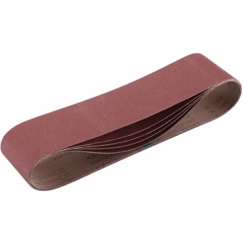 Image of Cloth Sanding Belt, 100 x 915mm, 120 Grit (Pack of 5) [09271] - Draper